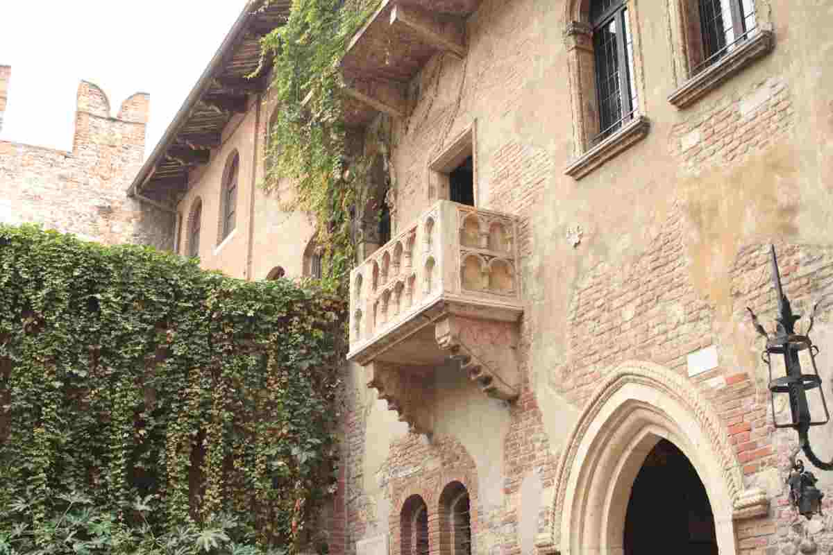 Il balcone Romeo e Giulietta